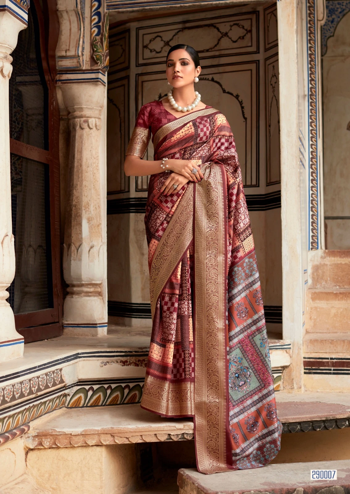 Rajpath Saaria Silk Dola Viscose Wholesale Fancy Sarees Catalog — Wholesale Sarees, MPA wholesale from Surat - Gallery Image 10